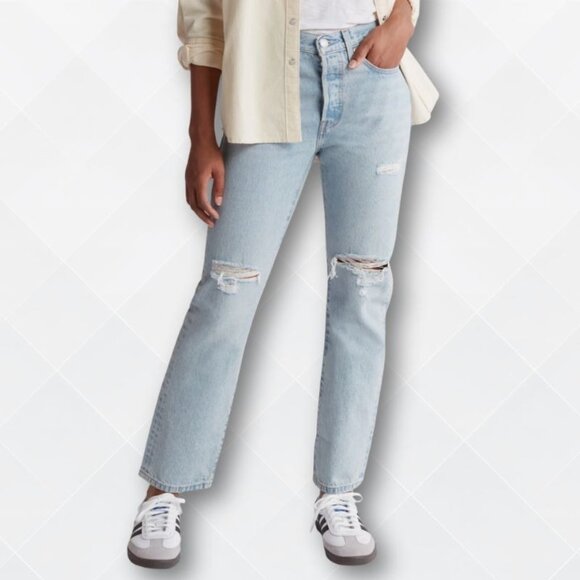 Levi’s 501 Women’s Straight Leg Jeans – Size 25/0 (NWOT) - WDM-100009 - Picture 4 of 5